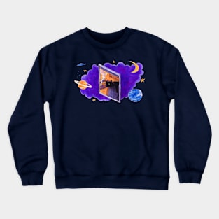 Cat Crewneck Sweatshirt